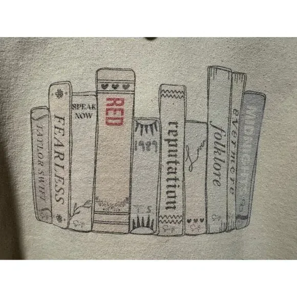 Upcycled Taylor Swift Hoodie - Picture 3 of 4